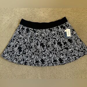Tommy Bahama Floral Vines Mini Skort Women’s XL UPF 50 Golf Tennis NWT